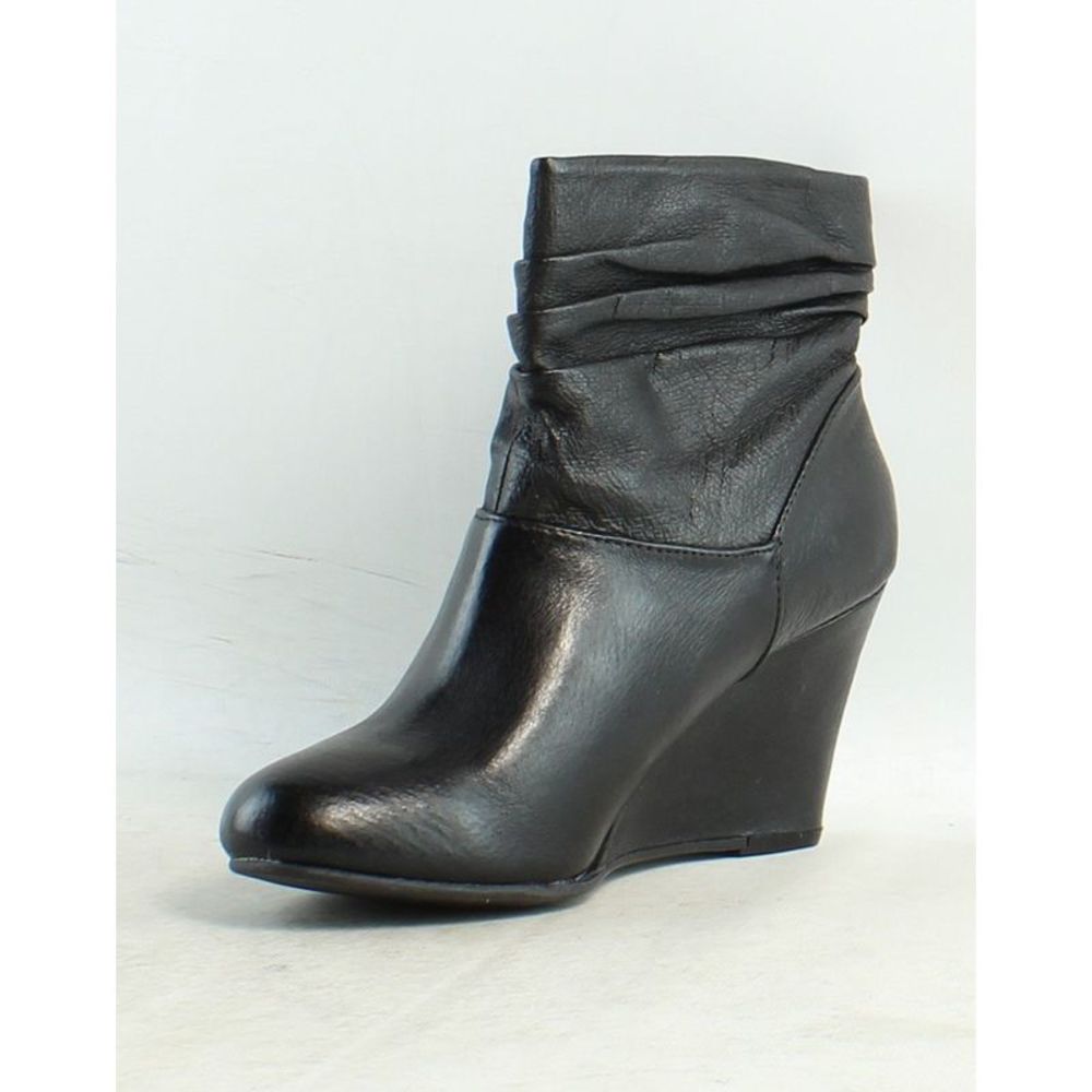 CL by Chinese Laundry Womens U Bet Black Leather Ankle Boots Size 5.5 Medium (B, - Picture 2 of 4